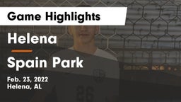 Helena  vs Spain Park  Game Highlights - Feb. 23, 2022