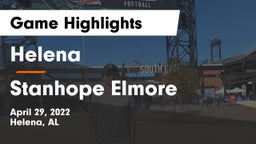 Helena  vs Stanhope Elmore Game Highlights - April 29, 2022