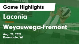 Laconia  vs Weyauwega-Fremont Game Highlights - Aug. 28, 2021