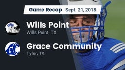 Recap: Wills Point  vs. Grace Community  2018