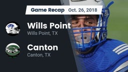 Recap: Wills Point  vs. Canton  2018