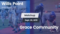 Matchup: Wills Point High vs. Grace Community  2019
