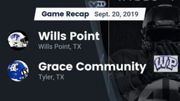 Recap: Wills Point  vs. Grace Community  2019