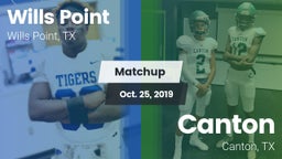 Matchup: Wills Point High vs. Canton  2019