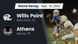 Recap: Wills Point  vs. Athens  2020