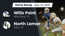 Recap: Wills Point  vs. North Lamar  2020