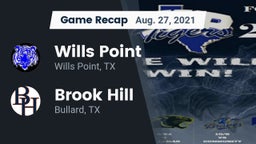 Recap: Wills Point  vs. Brook Hill   2021