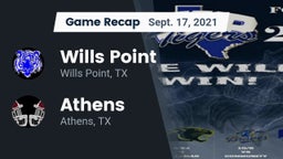 Recap: Wills Point  vs. Athens  2021