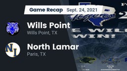 Recap: Wills Point  vs. North Lamar  2021