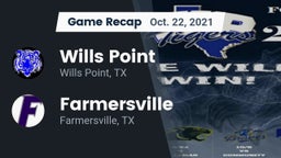 Recap: Wills Point  vs. Farmersville  2021