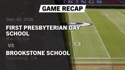 Recap: First Presbyterian Day School vs. Brookstone School 2016