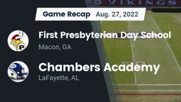 Recap: First Presbyterian Day School vs. Chambers Academy  2022