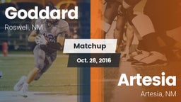 Matchup: Goddard  vs. Artesia  2016