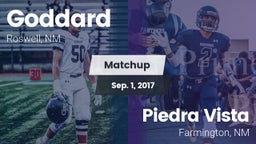 Matchup: Goddard  vs. Piedra Vista  2017