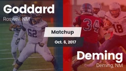 Matchup: Goddard  vs. Deming  2017
