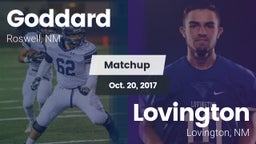 Matchup: Goddard  vs. Lovington  2017