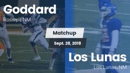 Matchup: Goddard  vs. Los Lunas  2018
