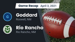 Recap: Goddard  vs. Rio Rancho  2021