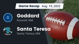Recap: Goddard  vs. Santa Teresa  2022