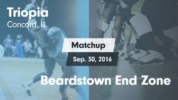 Matchup: Triopia  vs. Beardstown End Zone 2016