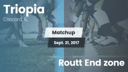 Matchup: Triopia  vs. Routt End zone 2017