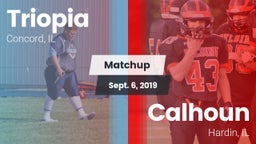 Matchup: Triopia  vs. Calhoun  2019