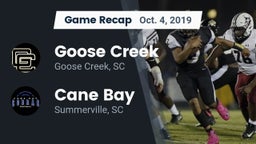 Recap: Goose Creek  vs. Cane Bay  2019