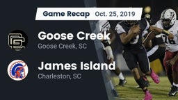 Recap: Goose Creek  vs. James Island  2019