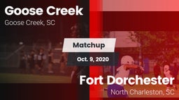 Matchup: Goose Creek High vs. Fort Dorchester  2020