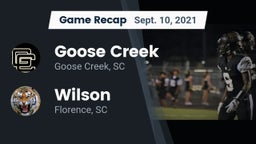 Recap: Goose Creek  vs. Wilson  2021
