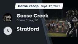Recap: Goose Creek  vs. Stratford 2021