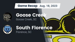 Recap: Goose Creek  vs. South Florence  2023