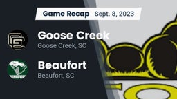 Recap: Goose Creek  vs. Beaufort  2023