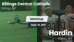 Matchup: Billings Central vs. Hardin  2017