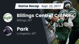 Recap: Billings Central Catholic  vs. Park  2017