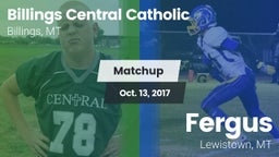 Matchup: Billings Central vs. Fergus  2017