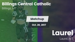 Matchup: Billings Central vs. Laurel  2017