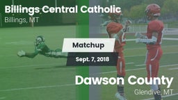 Matchup: Billings Central vs. Dawson County  2018