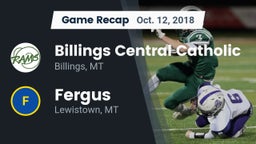 Recap: Billings Central Catholic  vs. Fergus  2018