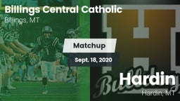 Matchup: Billings Central vs. Hardin  2020