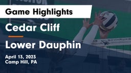 Cedar Cliff  vs Lower Dauphin  Game Highlights - April 13, 2023