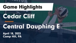 Cedar Cliff  vs Central Dauphing E Game Highlights - April 18, 2023