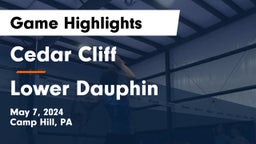Cedar Cliff  vs Lower Dauphin  Game Highlights - May 7, 2024