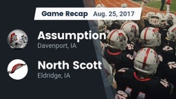 Recap: Assumption  vs. North Scott  2017