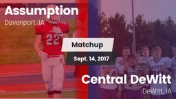 Matchup: Assumption High vs. Central DeWitt 2017