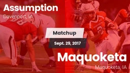 Matchup: Assumption High vs. Maquoketa  2017