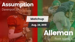 Matchup: Assumption High vs. Alleman  2018