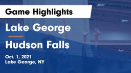 Lake George  vs Hudson Falls  Game Highlights - Oct. 1, 2021