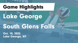 Lake George  vs South Glens Falls  Game Highlights - Oct. 10, 2023