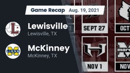 Recap: Lewisville  vs. McKinney  2021